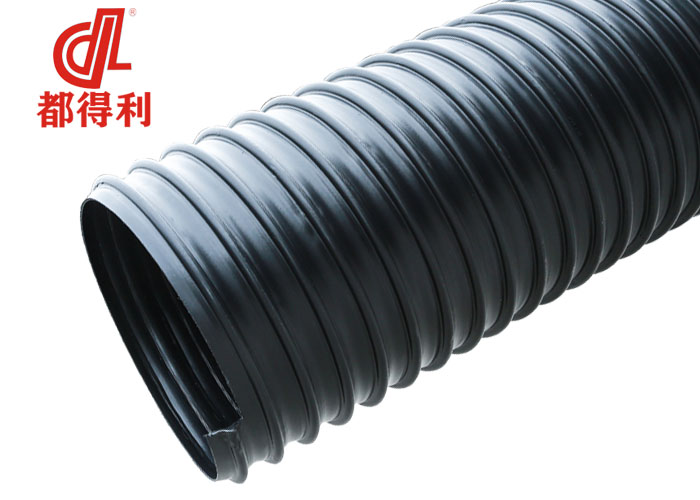 HDPE钢带螺旋波纹管